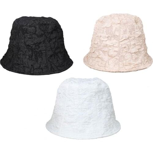 New Unisex Cotton Bucket Hats Women Summer Sunscreen Hat Men Pure Color Sunbonnet Fedoras Outdoor Fisherman Hat Beach Cap кепка
