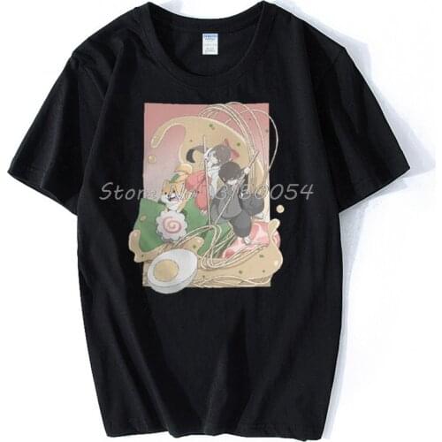Ramen Breathing Style Shokugeki No Soma, Kimetsu No Yaiba Anime Unisex T-Shirt Men Cotton T Shirt Tshirt Hip Hop Tees Harajuku