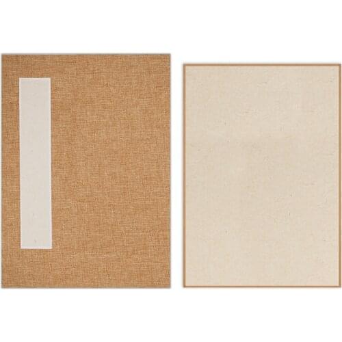 Mulberry Xuan Paper Card Thicken Calligraphy Watercolor Painting Mounting Paper Cards 12pcs Raw Xuan Paper Cards with Gift Box