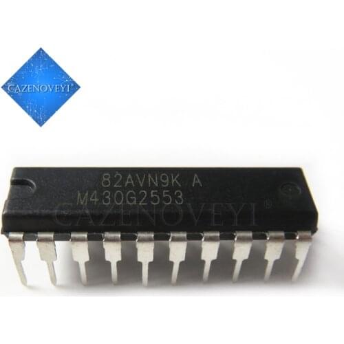 1pcs/lot MSP430G2553IN20 MSP430G2553IN MSP430G2553 M430G2553 DIP-20 In Stock
