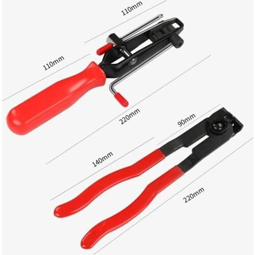 2pcs Pliers Clip CV Joint Boot Clamp Pliers Set Car Banding Tools Set Kit Professional Tool