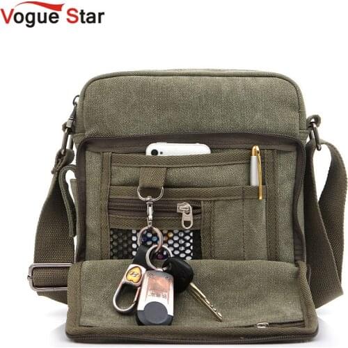 2020 High Quality Men Canvas Bag Casual Travel Mens Crossbody Shoulder Bag Multifunction Luxury Men Messenger Bags L42
