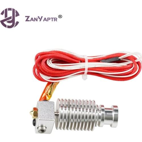E3D V6 Short distance 3D Printer V6 J-head Hotend for 1.75mm/3.0mm E3D Bowden Extruder 0.2/0.25/0.3/0.4/0.5/0.6/0.8/1.0mm Nozzle