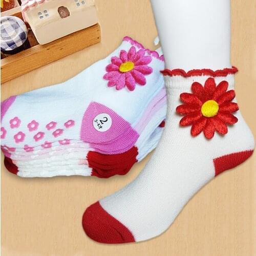 Promotion 12pair Cotton Winter Animal Children Socks Baby Soft bed Sock +AGE 0-4,Indoor floor antiskid stereo socks