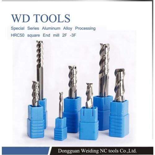 AYKT brand mill 5pcs 12X30CX75X12D 3flute weiding solid tungsten carbide aluminum cnc router bits wood bit plastic bit