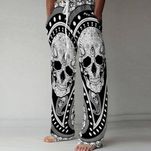 BeckyWalk Men's Loose Pants