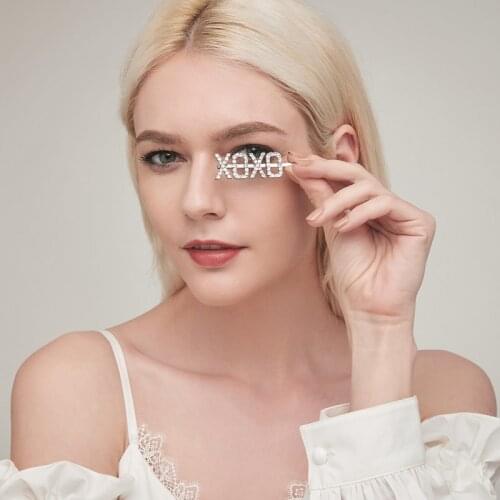 Blingbling Word Hairclips Crystal Letters Hair Pins Hottest Hair Bobby Pins The Most Stylish Hair Accessories for Girls&Ladies