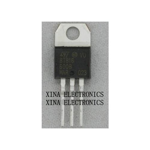 BTB16-600B BTB16-600 BTB16 16-600B 16A 600V TO-220 ROHS ORIGINAL 10PCS/lot Free Shipping Electronics composition kit
