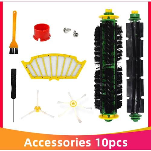 For iRobot Roomba 500 Series 510 530 540 550 560 580 570 Replacement Filter Brush Round Cleaning Tool Accessories Kit