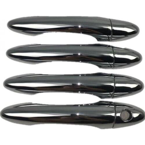 For Kia Sportager Chrome Door Handle Covers Trim of 4 Door 2010 2011 2012 2013 2014 2015 Accessories Stickers Car Styling