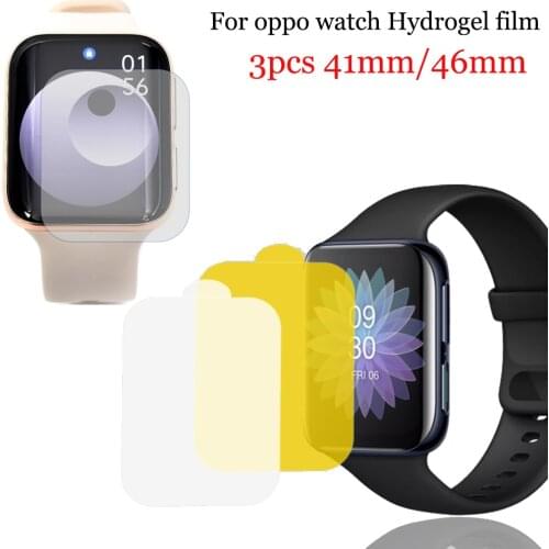 3pcs TPU Hydrogel films For OPPO Watch 46mm / 41mm Sports Smart Watch Films Screen Protector new