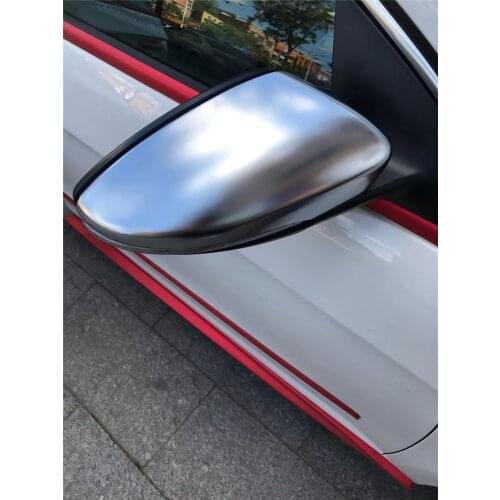 For V W Passat B7 Sagitar Scirocco Beetle Bora Ctrek CC EOS Mirror Cover Caps matt silver Rearview Side Mirror Cap For B7