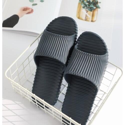Summer Multicolor Couples Home Bathroom Antiskid Waterproof Mens and Womens Slippers