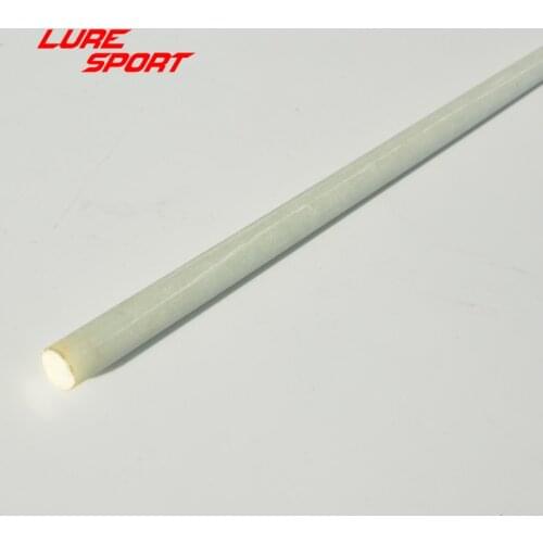 LureSport 2pcs 1.4m 1.48m solid fiber glass boat rod blank blank Rod building component Fishing Rod Repair DIY Accessory