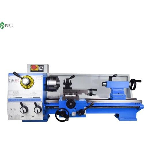 CJM250 Metal Lathe Machine/Stainless steel processing lathe machine/ 750W Lathe Machine