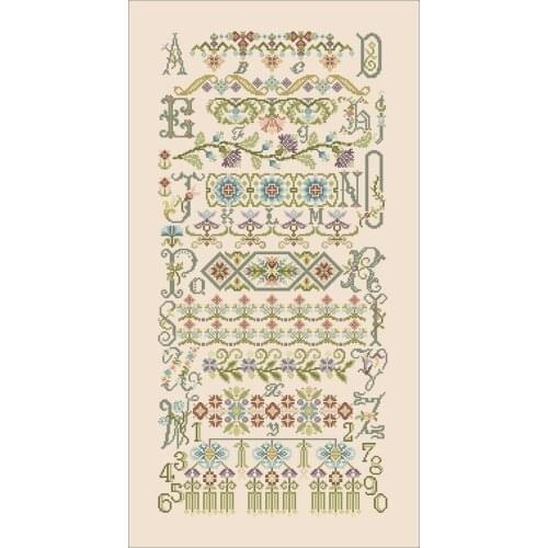 -1037 Puzzle Redwood Manor 39-71 Cross stitch Handmade 14CT Counted Canvas DIY,Cross-stitch kits,Embroidery
