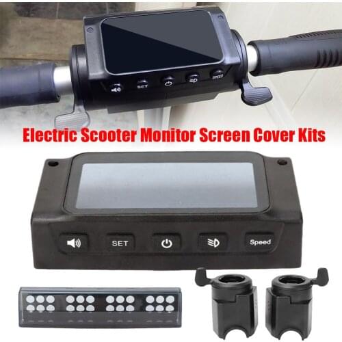 SALE Electric Scooter ABS Screen Cover Left and Right Thumb Handle Lamp Shell Lamp Housing Kit For KUGOO S1 S2 S3 Accessories