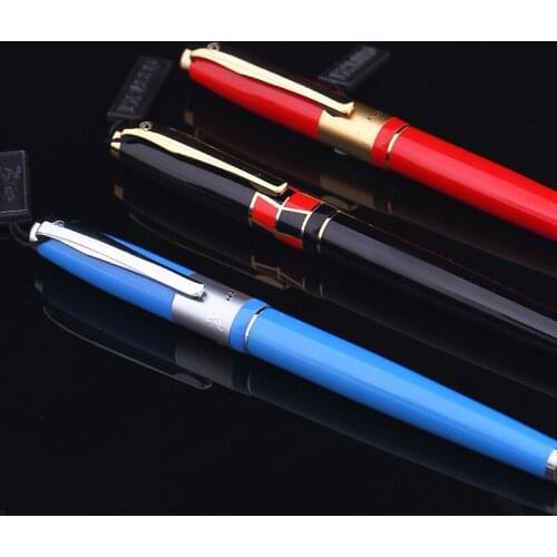 Picasso 923 BRAQUE Fountain Pen Iridium Fine Nib, Lucky Three Color Gift Box Optional Noble Office Business School Writing Pen