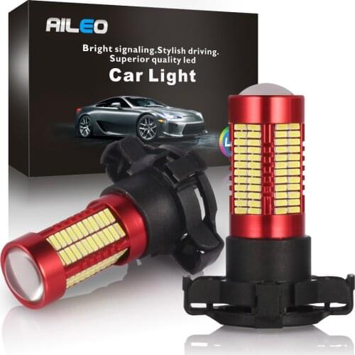 AILEO Canbus PY24W LED Bulbs For BMW Front Turn Signal Lights Fit E90/E92 5 Series E83/F25 X3 E70 X5 E71 X6 Z4 3 Series F10/F07