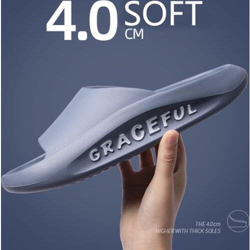 WEH slippers for men casual luxury brand summer Indoor Shoes Soft fashion Beach Non Slip Waterproof house slides women designer