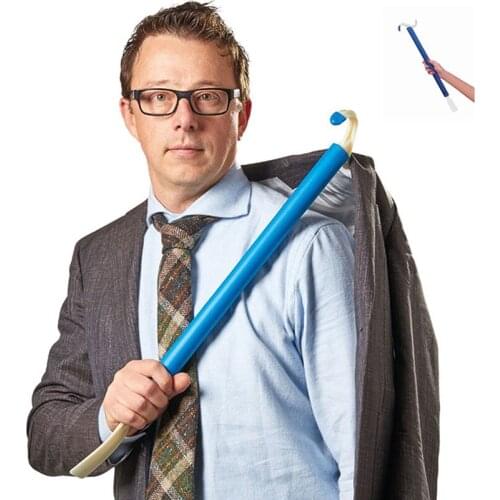 Dressing Stick Aid and Shoe Horn, 2-in-1 Tool,for Disability Aid for Daily Independent Living Pregnant Old Man Hand Inflexible