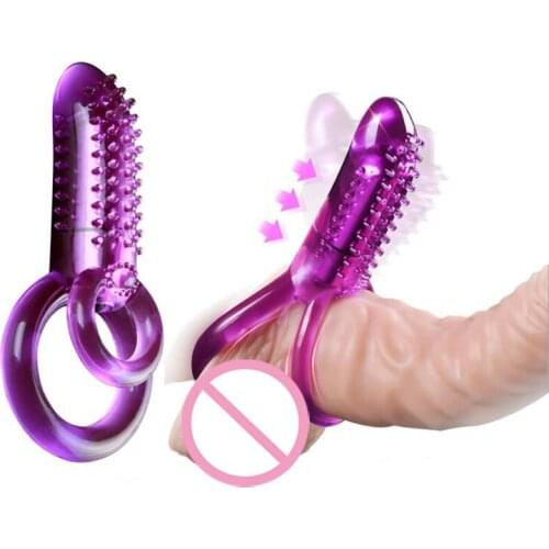 ZINI sex penis Toys Clitoris Vibrators For Women Clitoral Stimulator Double Ring Cock Male Dildo Strapon Bullet Vibrator Massage