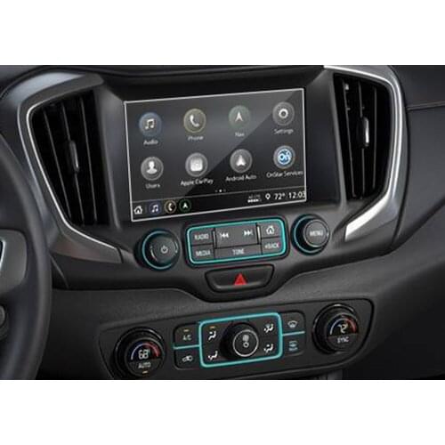 8 Inch For 2018-2019 GMC Terrain Screen Protector Car GPS Navigation LCD Tempered Film For GMC Terrain Scratch-Resistant HD