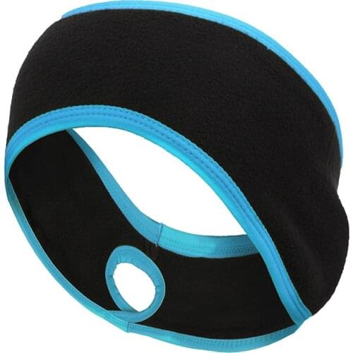 Ladies winter sports warm turban riding antifreeze earmuffs yoga headband running ear protection plus velvet thickening headgear