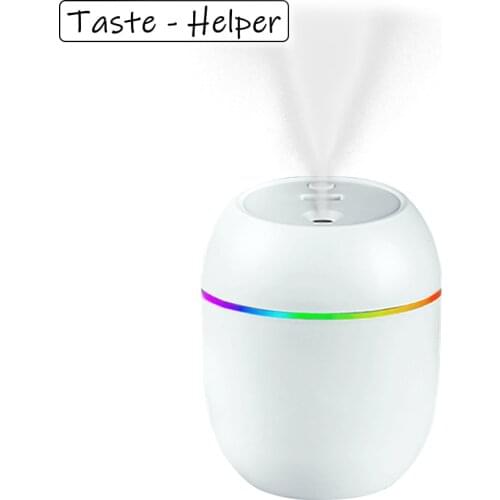 Humidifier 200ML Atomizer USB Mini Air Humidifier for Home Car Fogger Mist Maker with LED Colorful Night Lamp