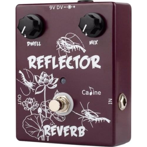 Caline CP-44 Guitar Reflector Spring Reverb Guitar Effect Pedal with Aluminum Alloy Housing Guitar Accessories