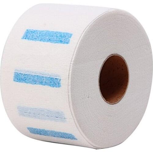 Neck Ruffle Roll Paper Professional Hair Cutting Salon Disposable Hairdressing Collar Accessory Necks Covering