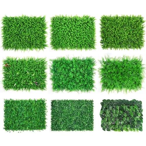 1PC Artificial Plant Plastic Lawn Greening Plant Wall Plant Artificial Turf Outdoor Home Store Background False Lawn Decoration