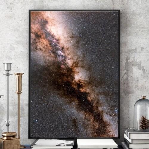 Canvas Painting Black Hole Posters Universe Art Print Nebula Galaxy Wall Pictures for Living Room Home Decoratio Maison