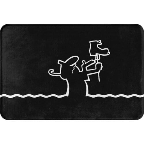 La Linea The Line Osvaldo TV Kitchen Non-Slip Carpet Shoes Living Room Mat Welcome Doormat Home Decoration Rug