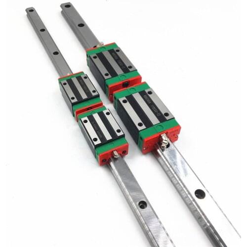 Linear Rail Guide HGR30R1000 HGR25R500 & HGH30CA HGH25CA Rail Block Kit High quality NE