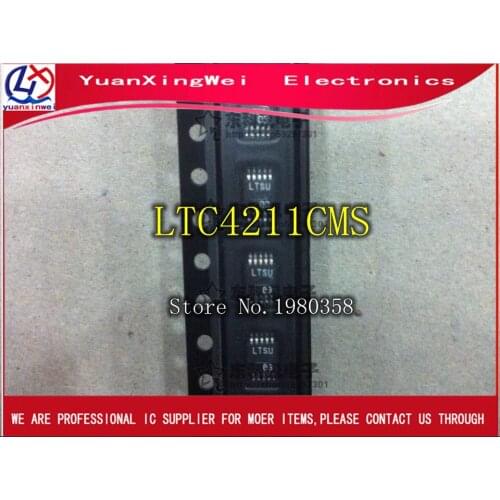 LTC4211CMS#PBF IC CONTROLLER HOT SWAP 10-MSOP LTC4211CMS 4211 LTC4211 10pcs