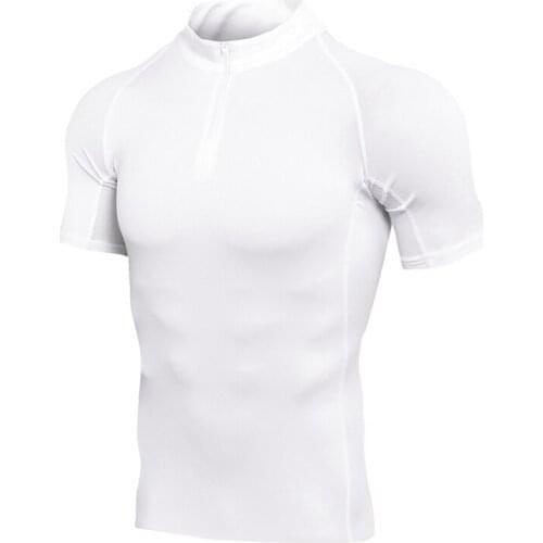 Mens sweatshirt Compression T-Shirt Compression Body Building Shirt for Men Summer Slim Dry Quick Under Shirt