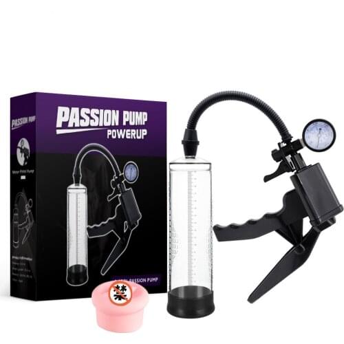 Effective Enlargement Pump huge penis Vacuum Dick Extender Sex Toy Increase Length Enlarger Male Train Erotic Adult Sexy Product