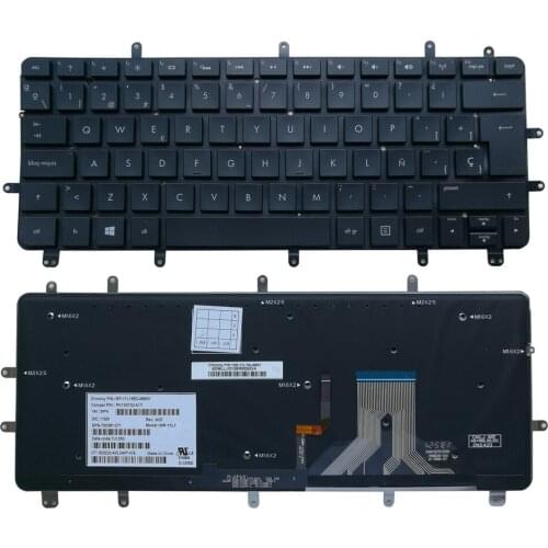OVY AR BE FB GR IT LA SP laptop keyboard for HP for ENVY Spectre XT Pro Ultrabook 13-2000 XT13 Backlit Arabic Latin Spanish kbd