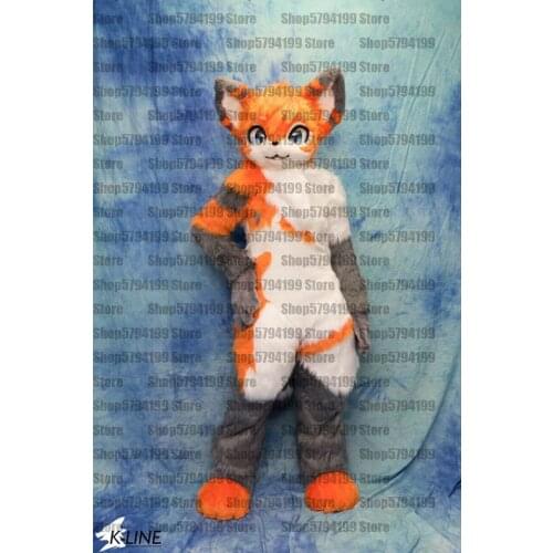 Customised #H10 HUSKY Dog Furry Fursuit Suit Mascot Costume Cosplay Animal Party Fancy Dress Carnival Birthday Gift