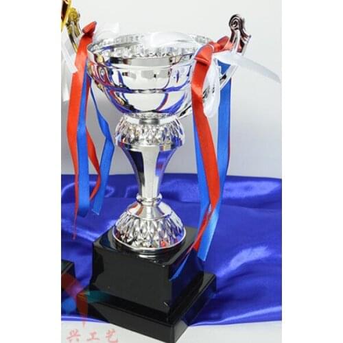 World cup silver award in design competition football and basketball trophy bicycle race Wholesale factory direct selling