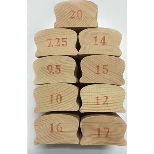 Guitar Family Radius Sanding Blocks for Guitar Bass Fret Leveling Fingerboard Luthier Tool Various Sizes