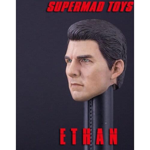[Per-sale] 1/6 Scale Super Agent Ethan Male Head Sculpt 12 inches Action Figure Doll Body Accessories