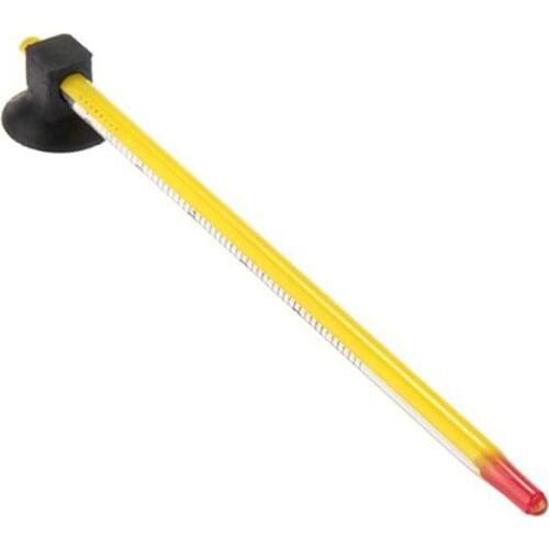 1PC Fish Tank Submersible Floating Household Temperature Test Equipment Glass Tube Suction Cup Aquarium Thermometer Pet Supplies