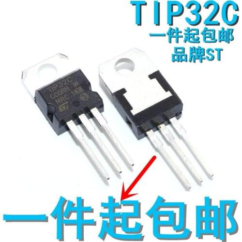 10PCS/LOT Tip32c PN/Silicon Controlled Transistor Darnington Transistor TO-220 Spot