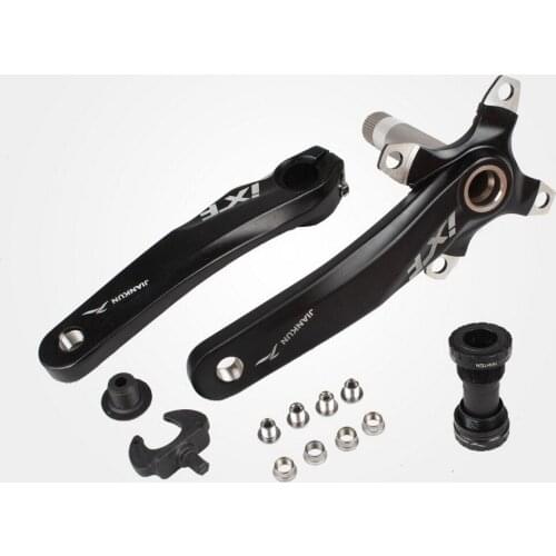 104BCD MTB Bike Crankset Aluminum Alloy with Bottom Bicycle Crankset MTB Crank Mountain Bike Parts for BSA 68/73mm Accessories