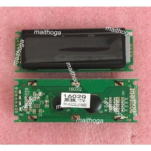 14PIN 1602Q LCD White/Black Screen Module 3.3V 5V