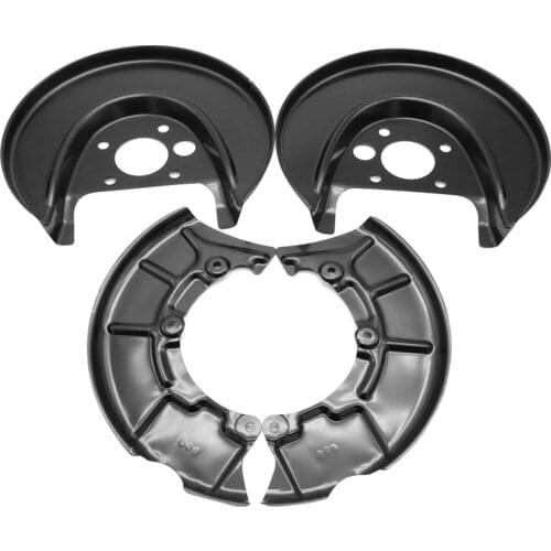 4X Car Front Rear Brake Disc Dust Shield Splash Guard Covers for Golf MK4 Bora A3 Brake Disc Dust Guard Cover Trim