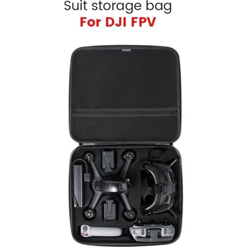 For DJI FPV Accessories Multifunctional Carrying Case Handbag Drone Single Shoulder Messenger Bag