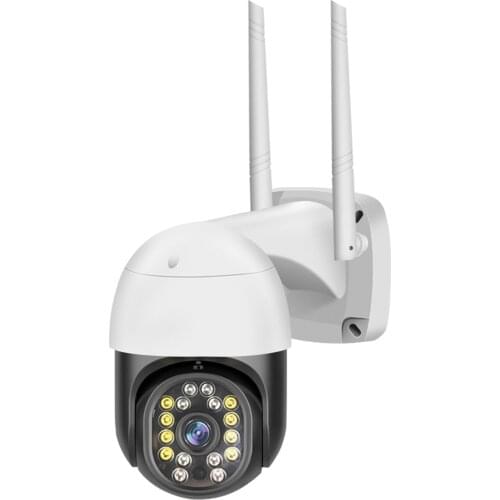 V380 Pro Starlight Auto Tracking Wireless Security Outdoor Camera WiFi CCTV IP PTZ Camera